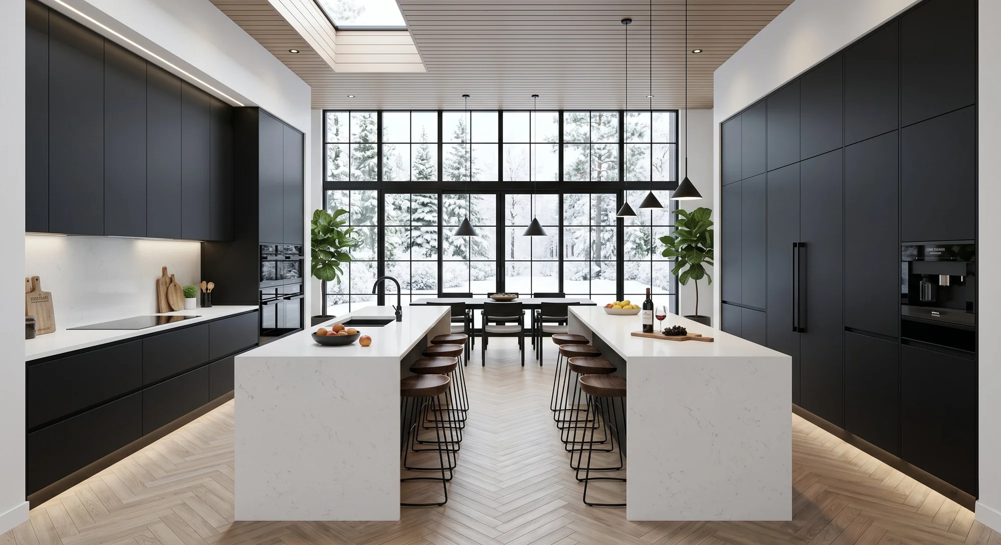 Warm Scandinavian-inspired interior by Damarc Homes
