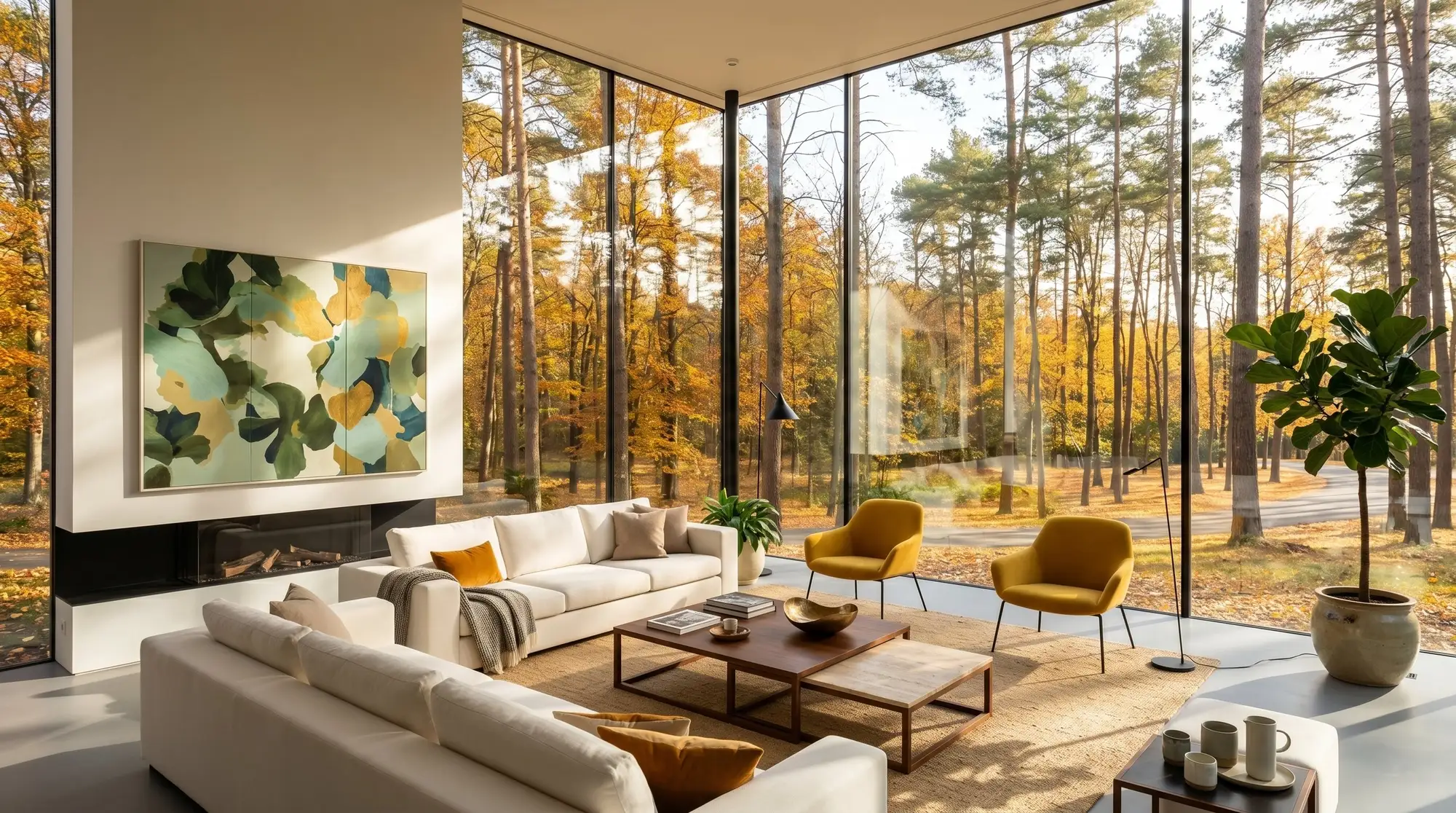 3D Rendering of British Columbia retreat
