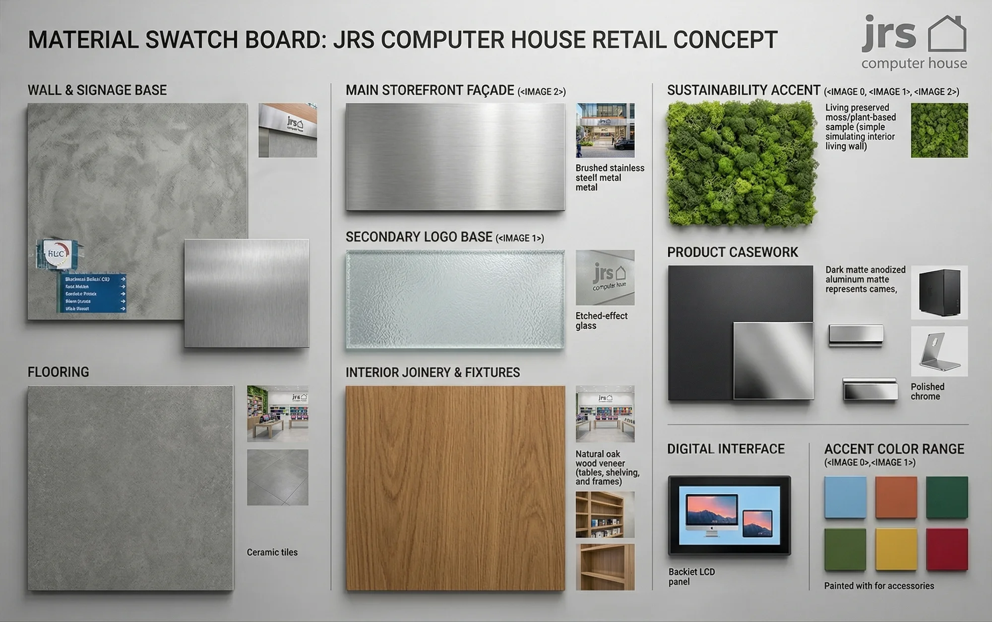 Material & Finish Selection